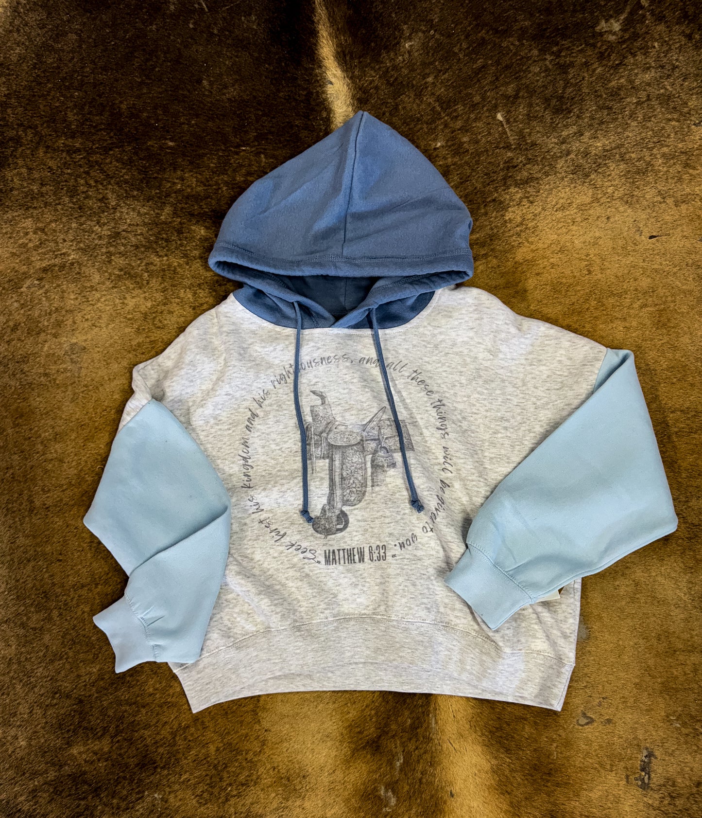 Marks Saddle Block Sweatshirt