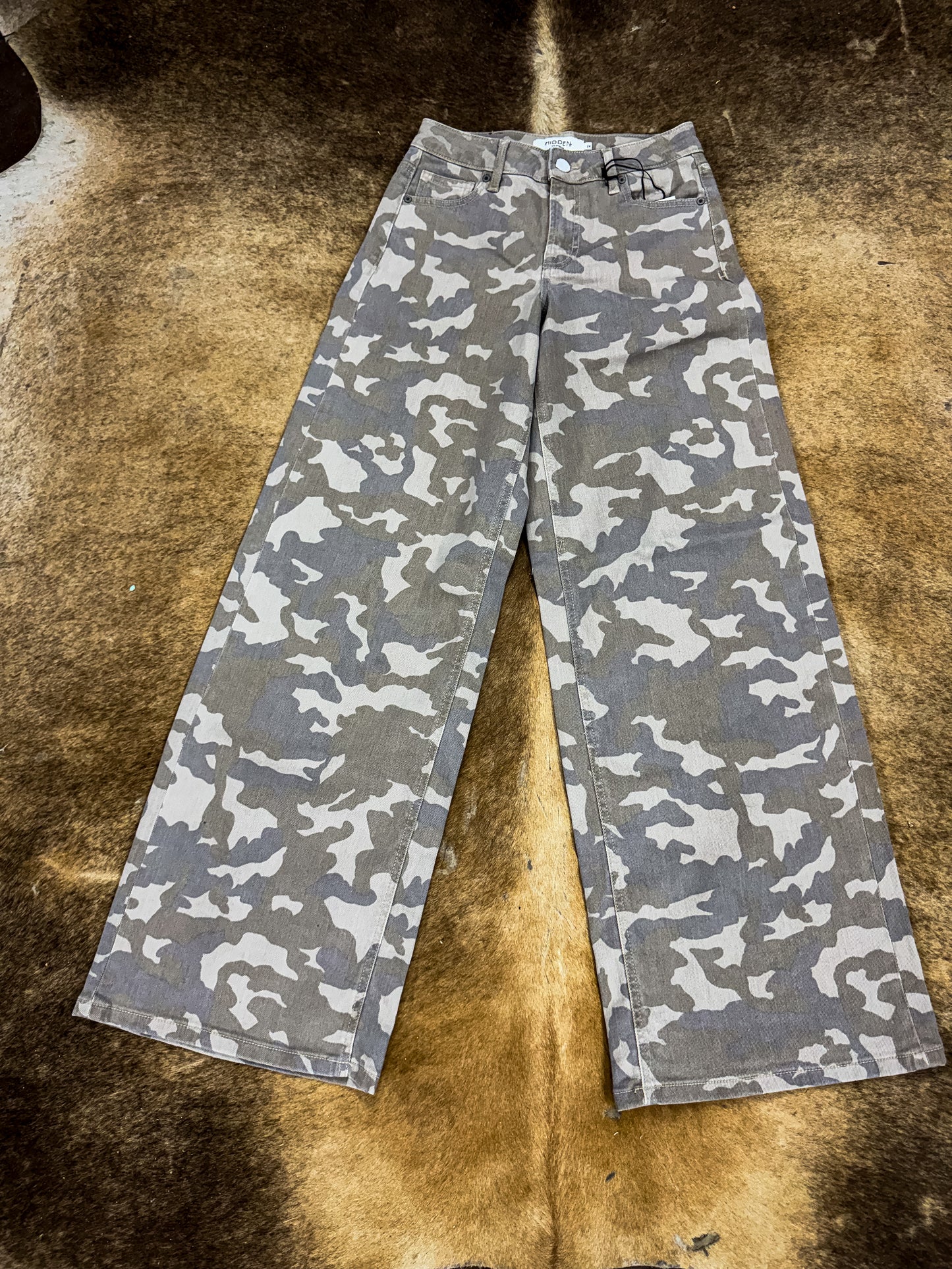 Nori Tan Camo Denim