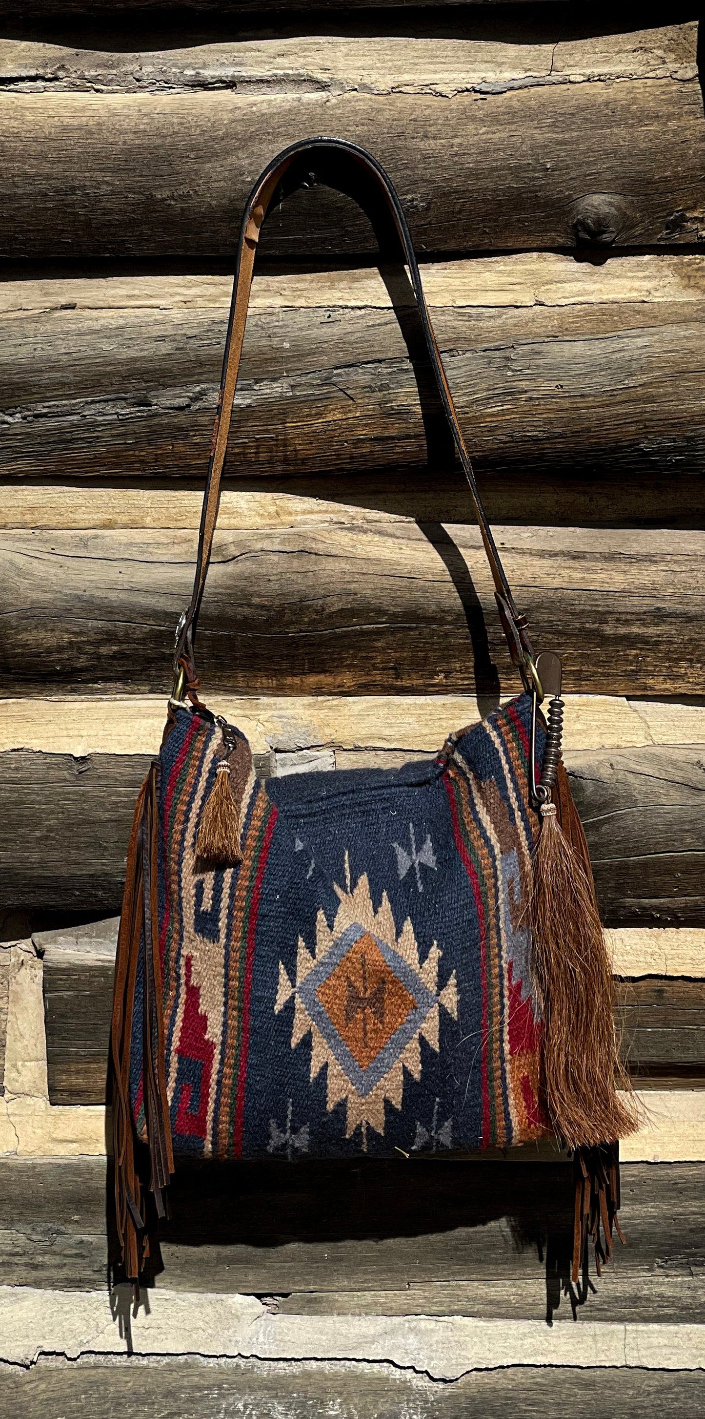 Blue Espuela Purse