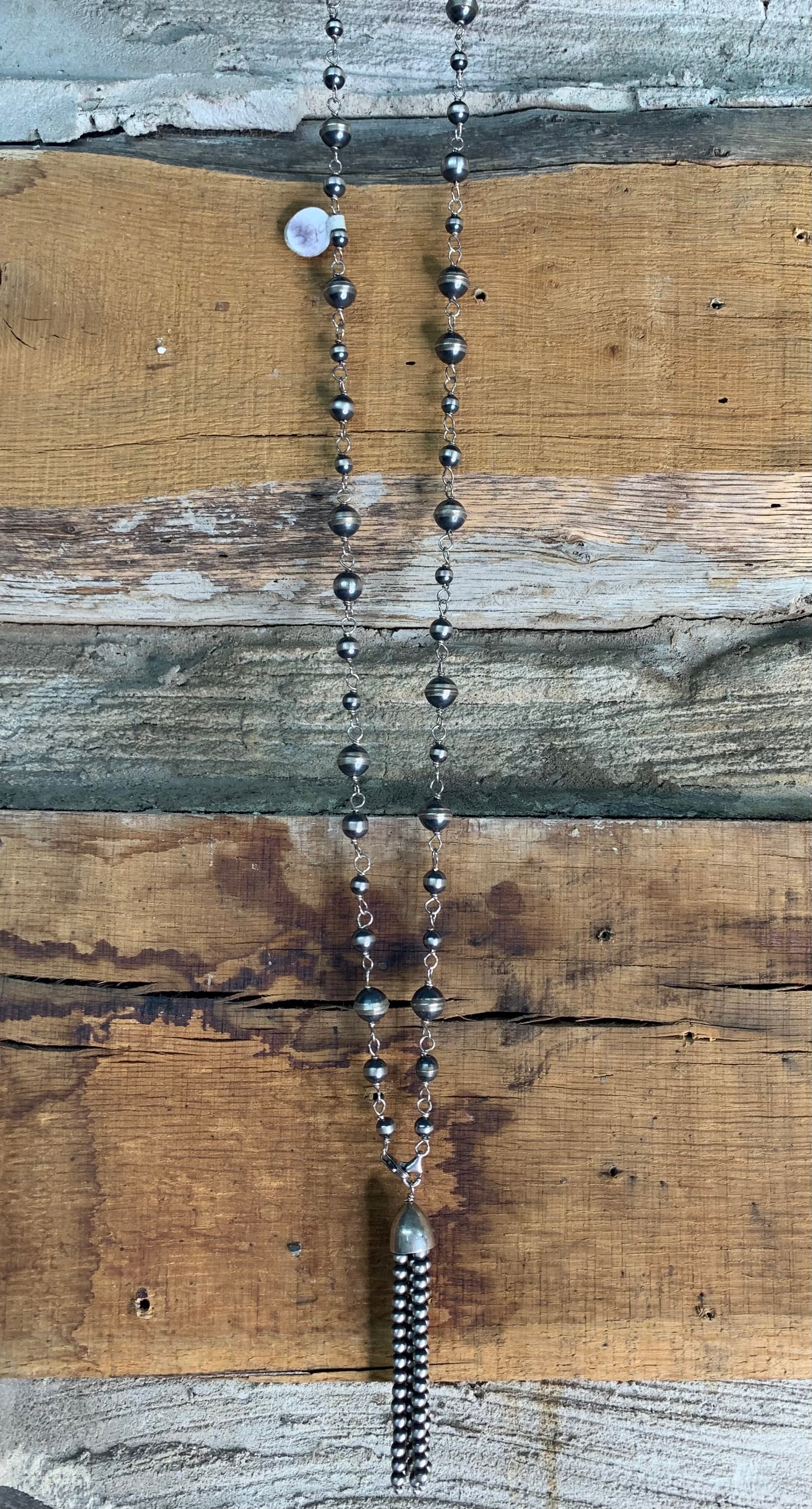 Rose Navajo necklace