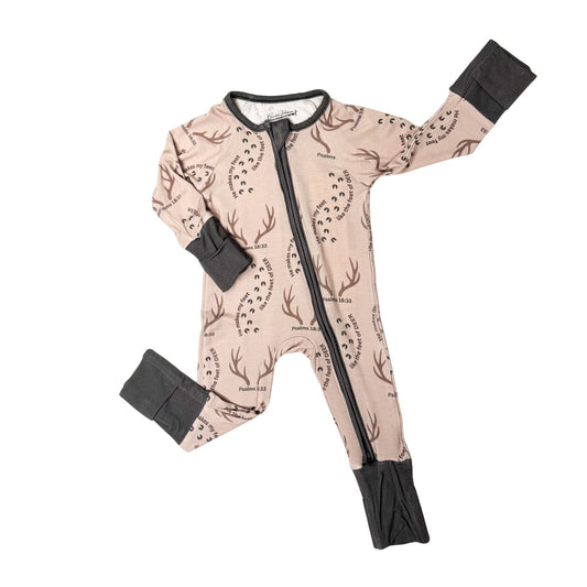 The Feet of Deer (Psalms 18:33) - Onesie