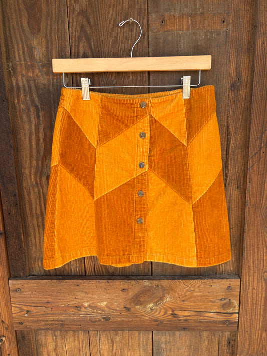 Cinnamon Girl Golden Skirt