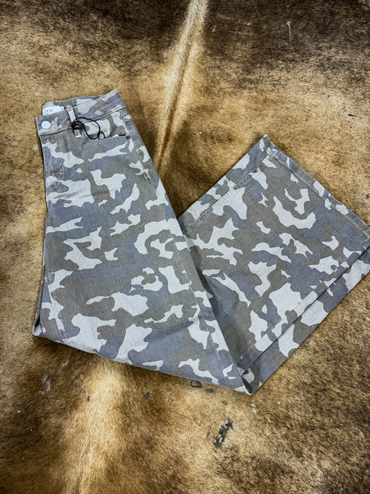 Nori Tan Camo Denim