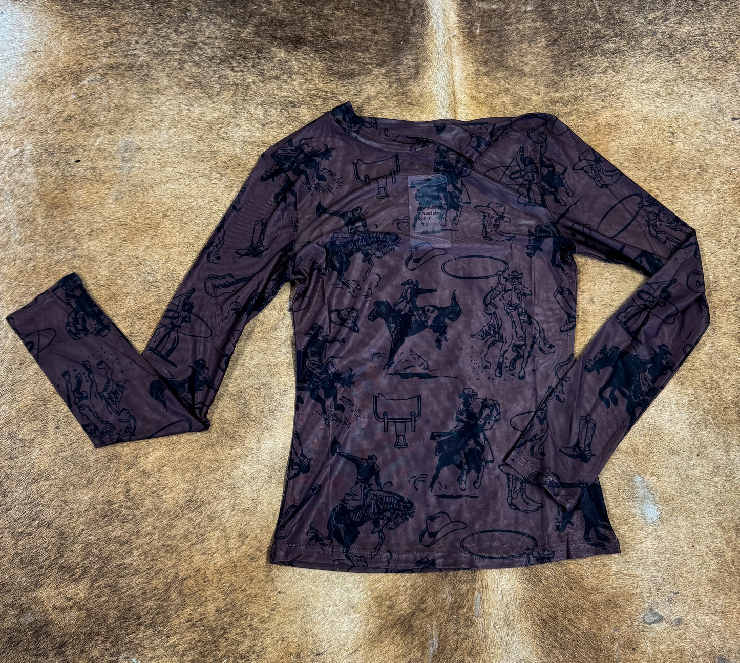 Brit Mesh Top