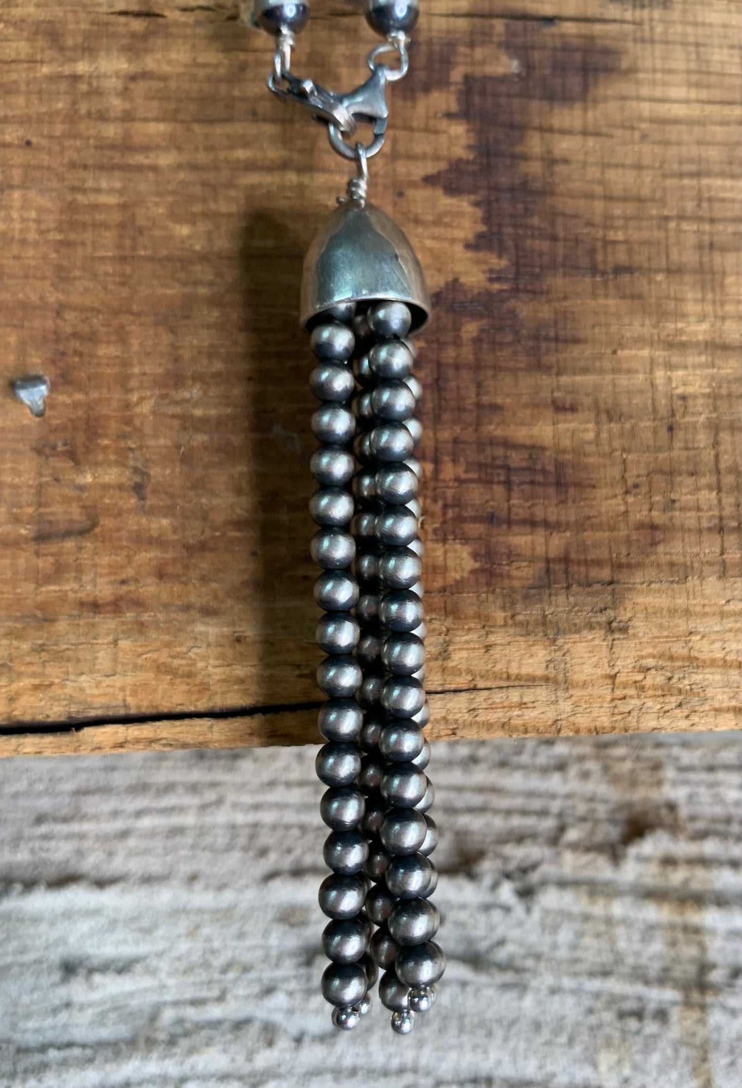 Rose Navajo necklace