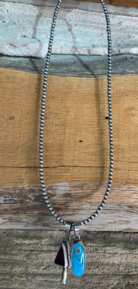 Navajo pearl choker