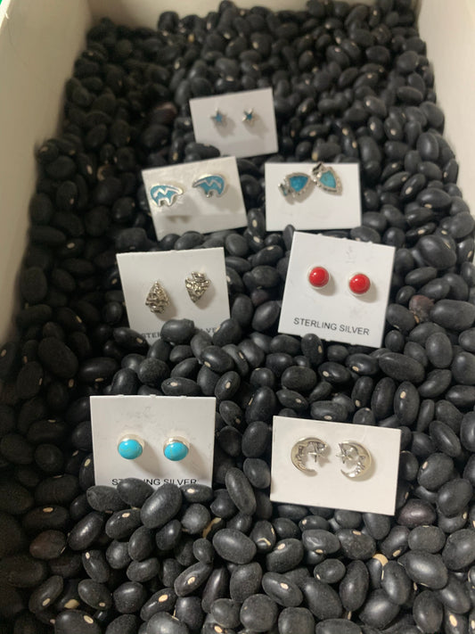 Turquoise studs