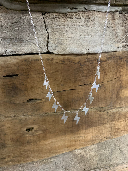 Lightning bolt necklace 1514